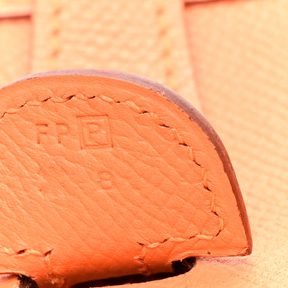 Hermes Epsom Evelyne II PM Orange 7 of 10