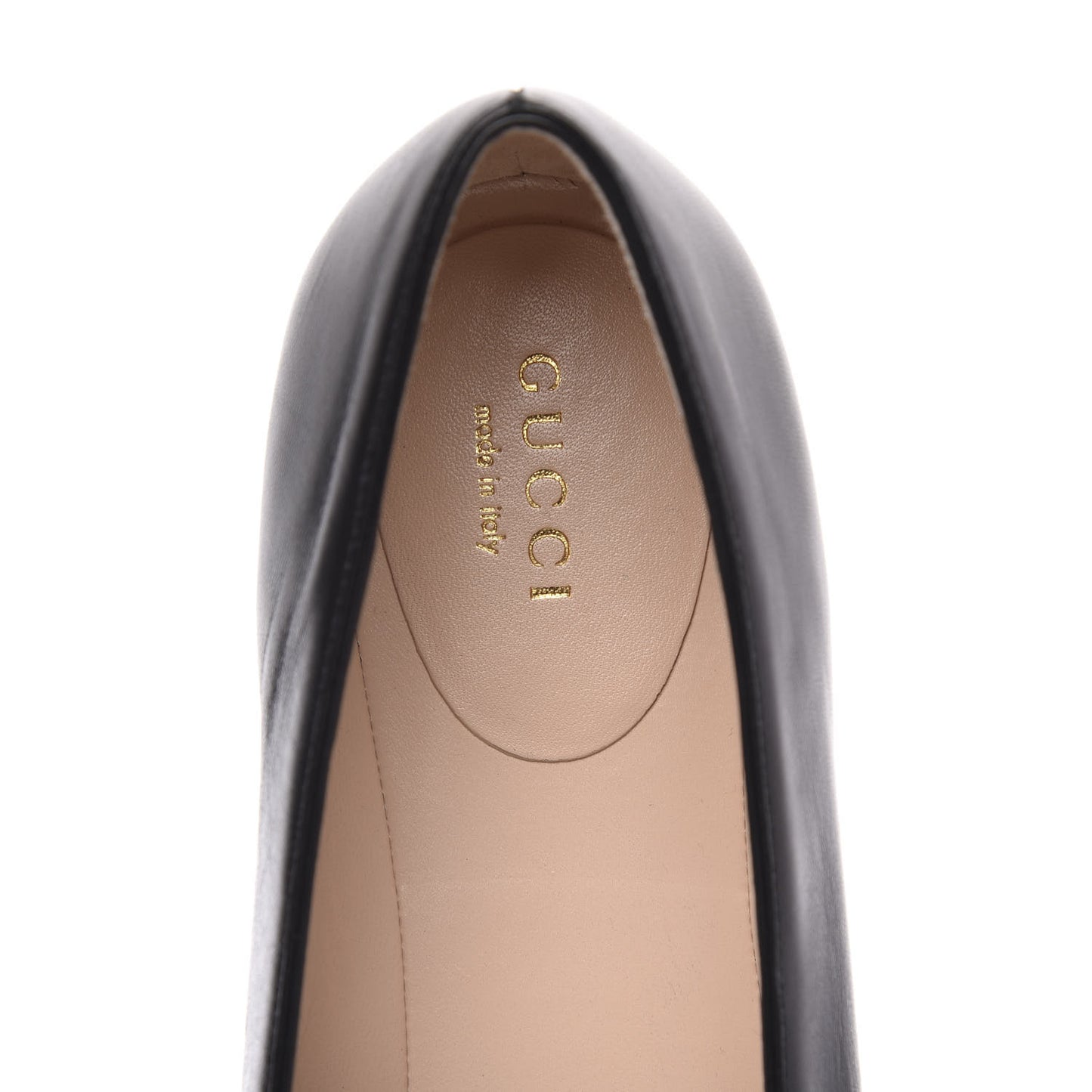 Malaga Kid GG Pearl Marmont Fringe Flats 39.5 Black