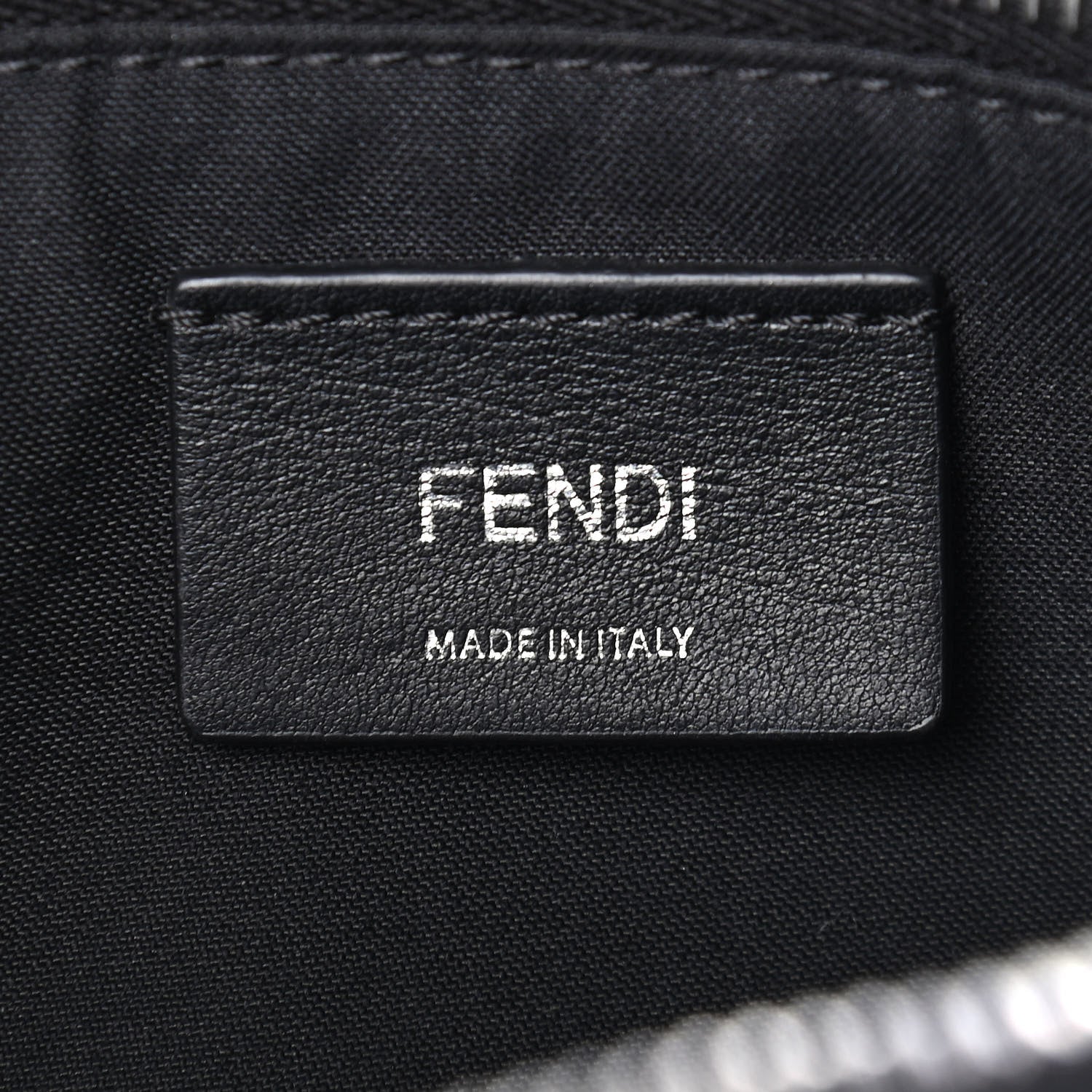 Fendi Vitello Dolce Medium By The Way Boston Bag Black 6 of 9