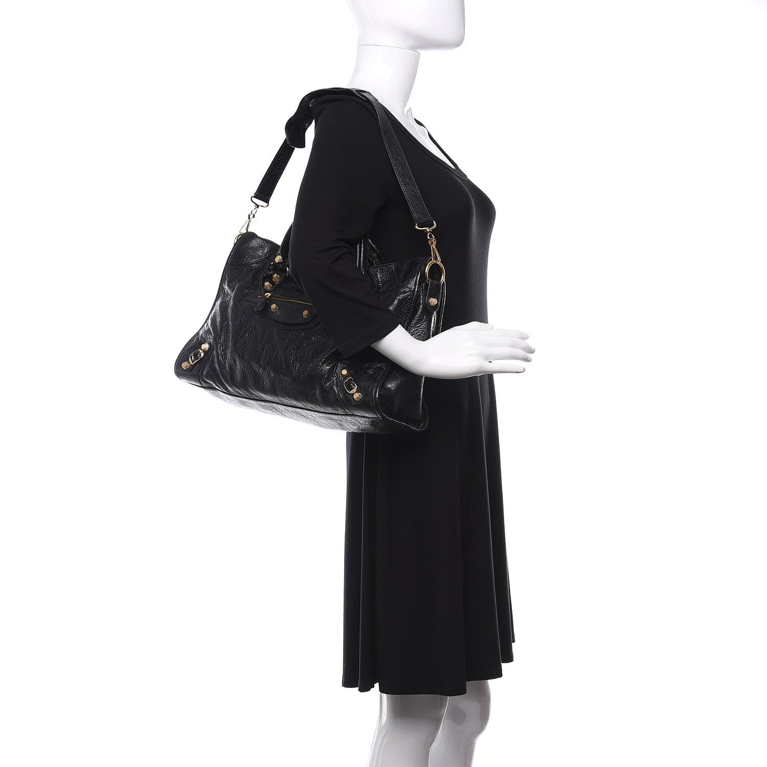 Balenciaga Agneau Giant 12 Gold Hardware City Black 2 of 11