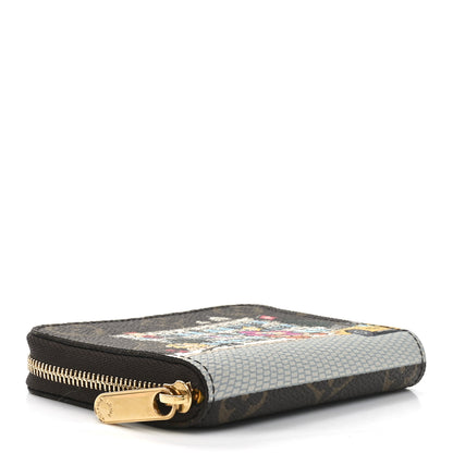 Louis Vuitton Monogram 2022 Christmas Animation New York Soho Zippy Coin Purse Yellow 4 of 7
