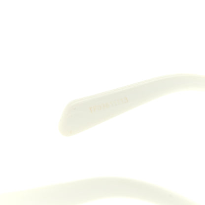 Celine Acetate Cat Eye Sunglasses CL40187I White 8 of 9