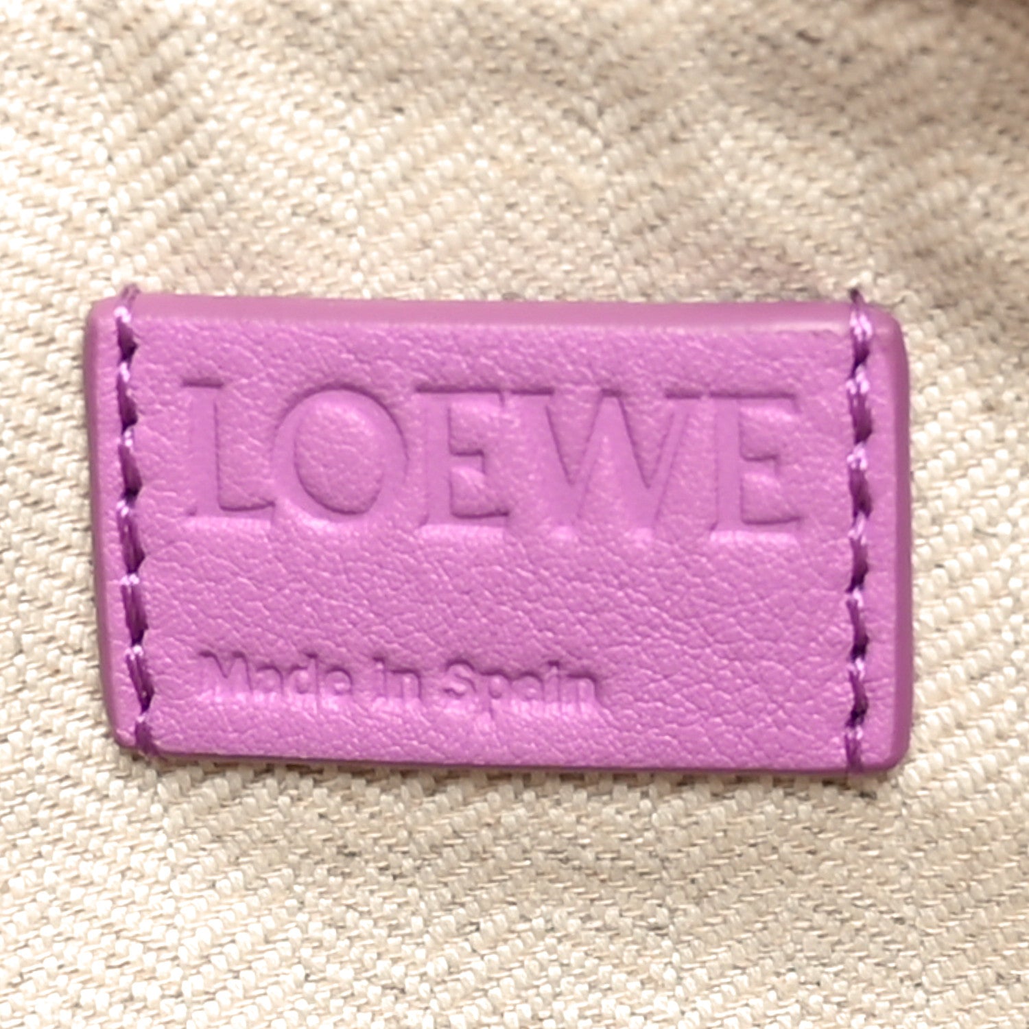 Loewe Calfskin Mini Hammock Hobo Rockrose 6 of 9