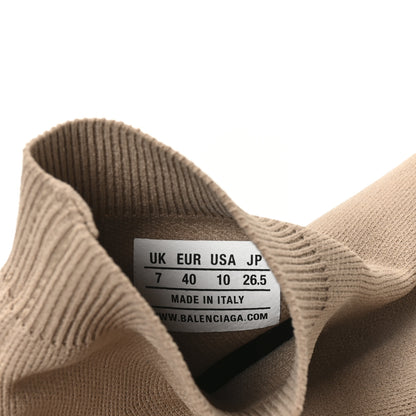 Balenciaga Technical 3D Recycled Knit Womens Speed 2.0 Sneakers 40 Monocolor Beige 7 of 8