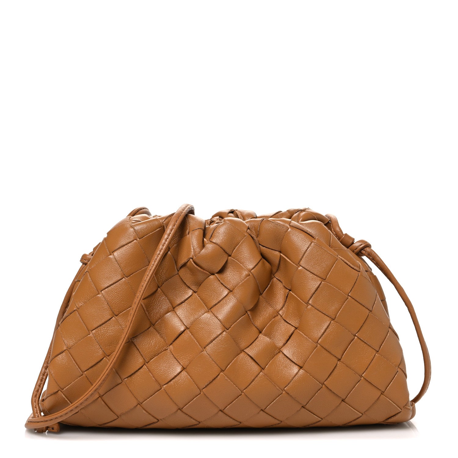 Bottega Veneta Nappa Intrecciato The Mini Pouch Carmel 1 of 10