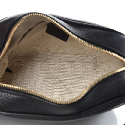 Gucci Pebbled Calfskin Small Soho Disco Bag Black 5 of 7