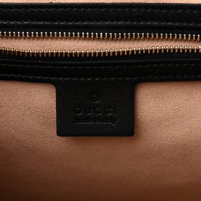 Gucci Guccissima Medium Padlock Tote Black 6 of 9