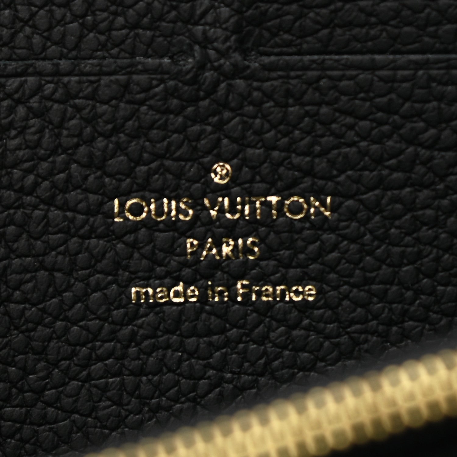 Louis Vuitton Empreinte Clemence Wallet Black 6 of 6