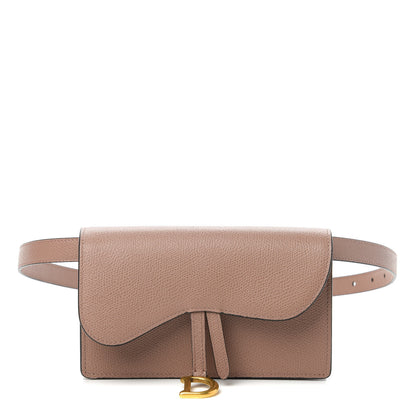 Christian Dior Grained Calfskin Saddle Clutch Fard 1 of 10