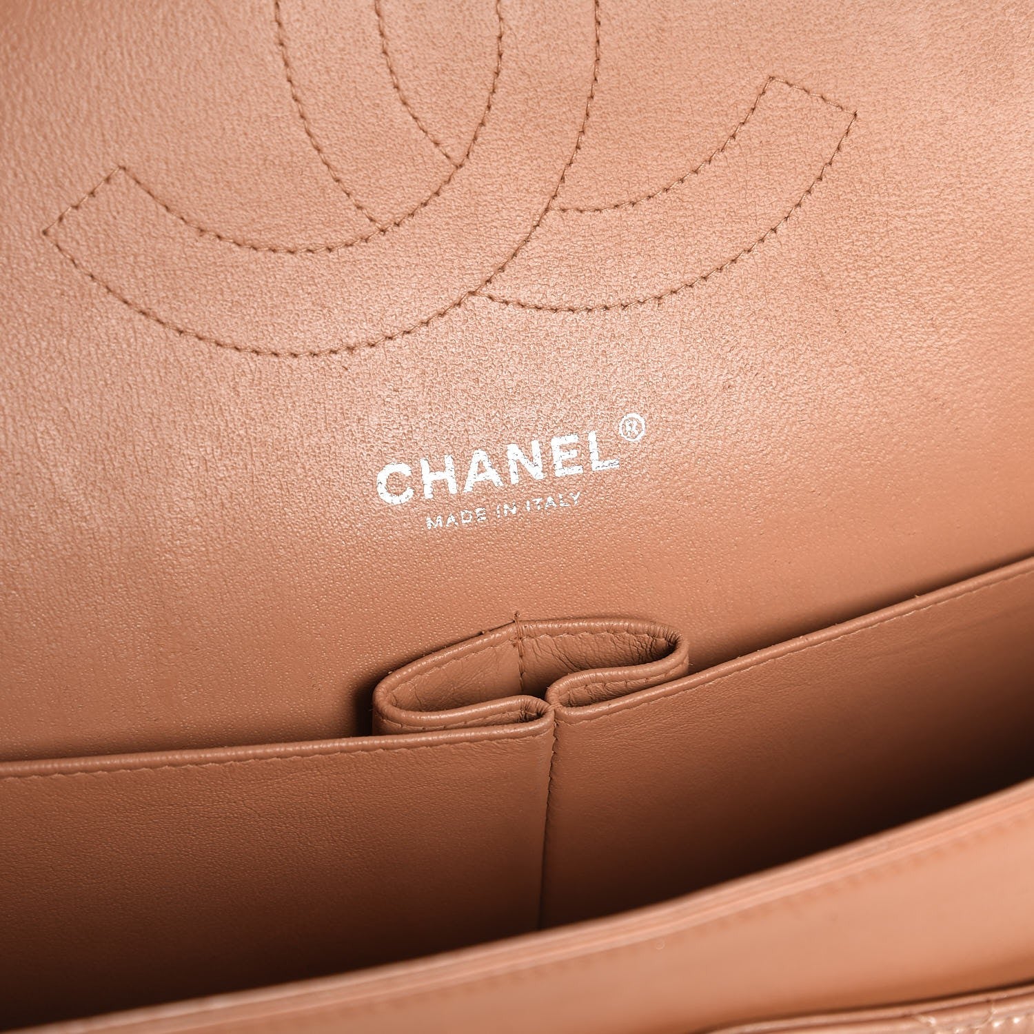 Chanel Patent Quilted Jumbo Double Flap Bronze 7 of 9