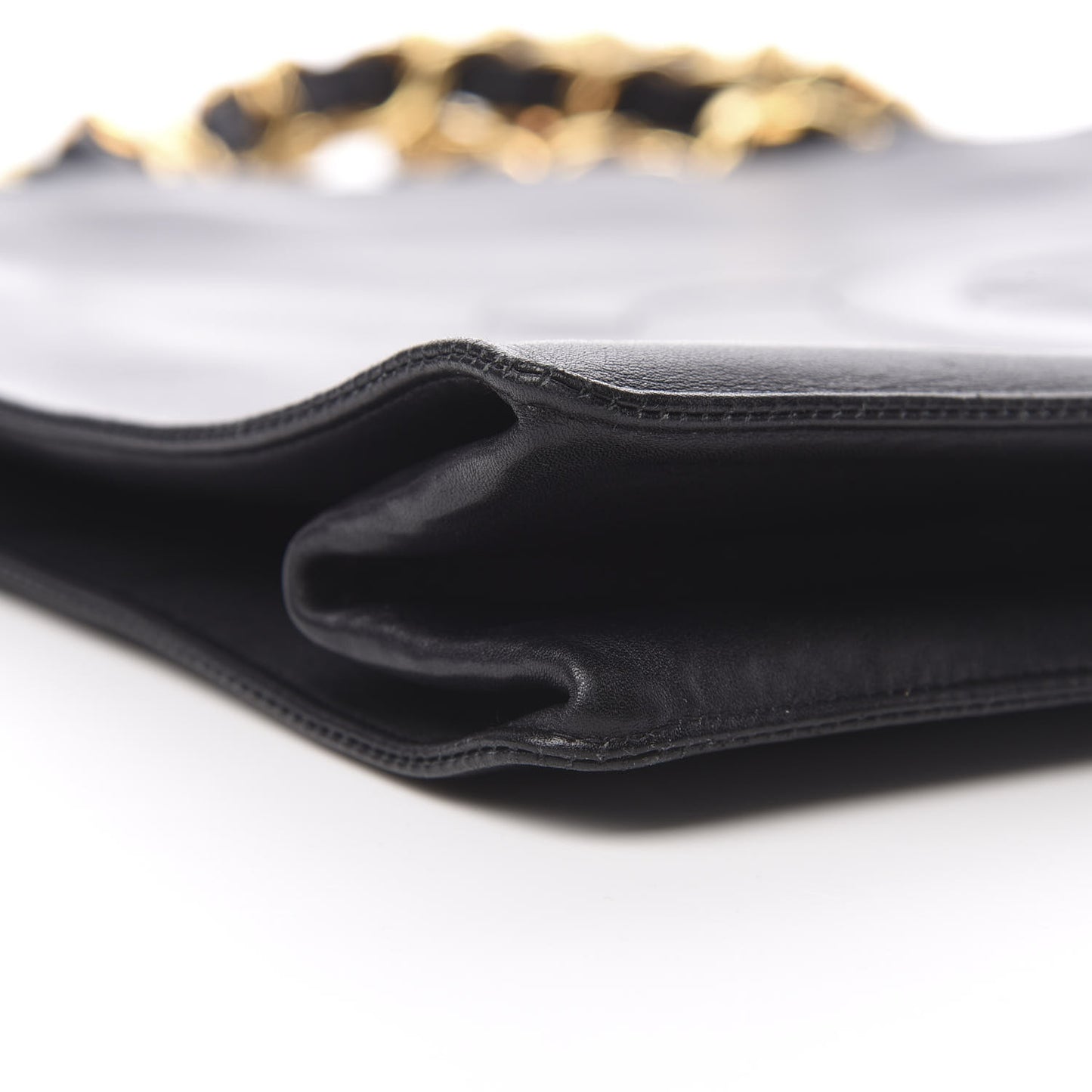 Lambskin CC Shoulder Bag Black
