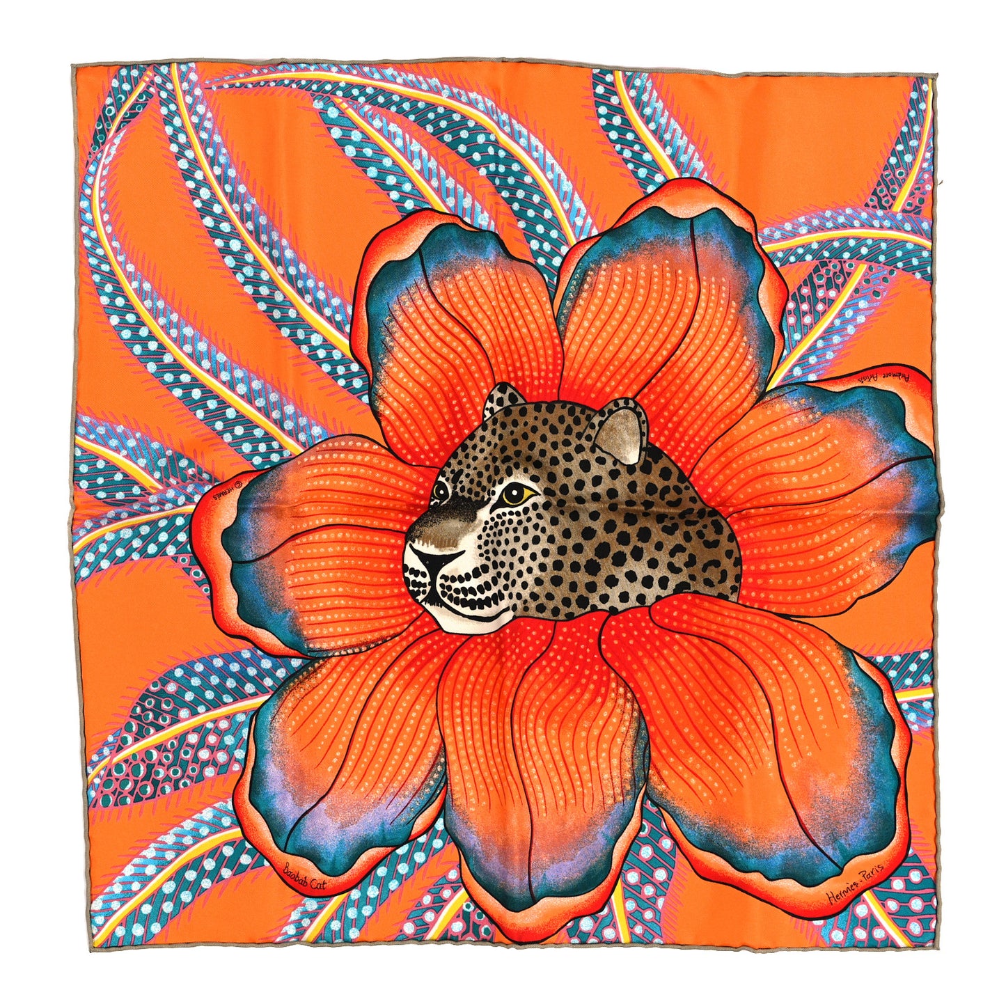 Silk Baobab Cat Scarf 45