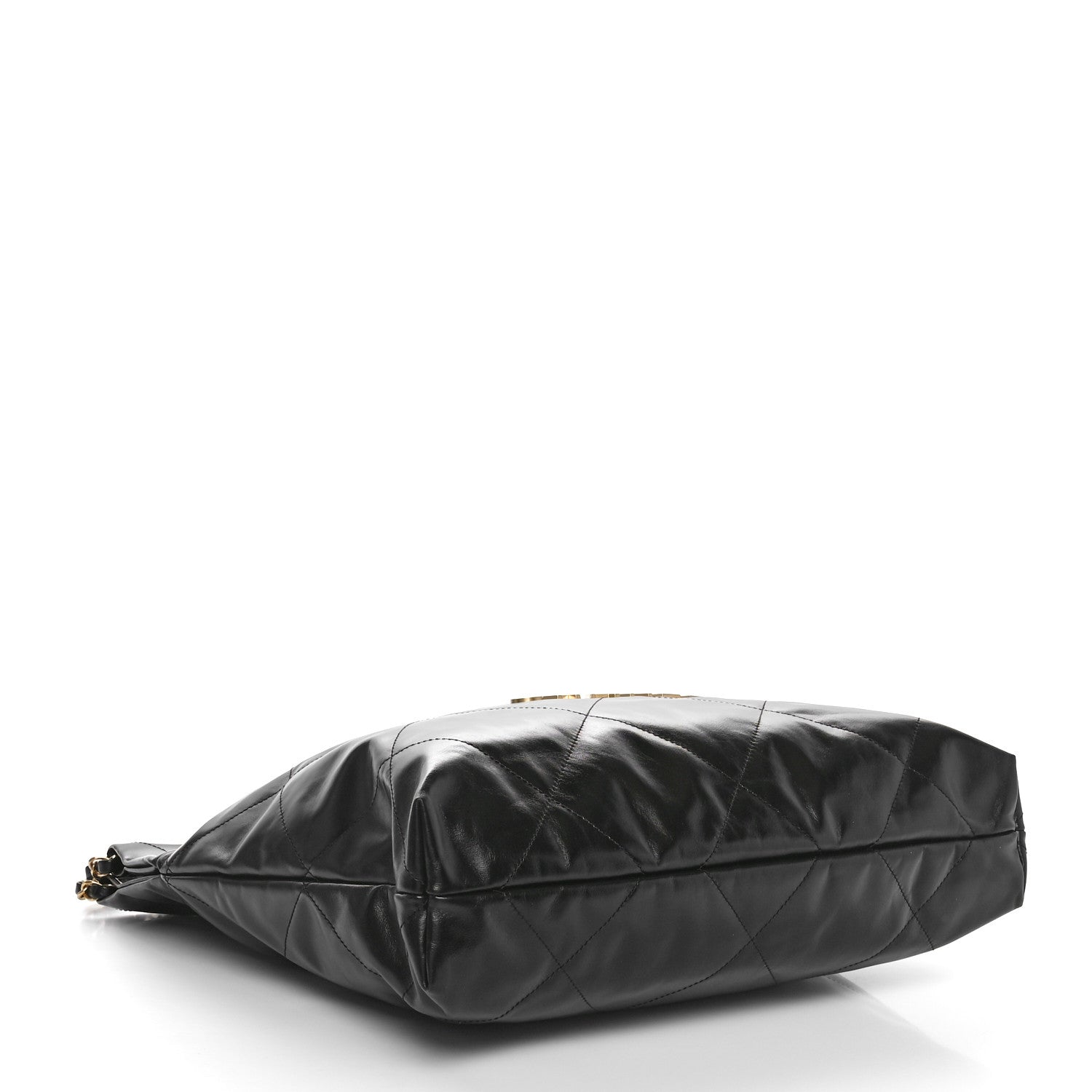 Chanel Shiny Calfskin Quilted Chanel 22 Black 5 of 11
