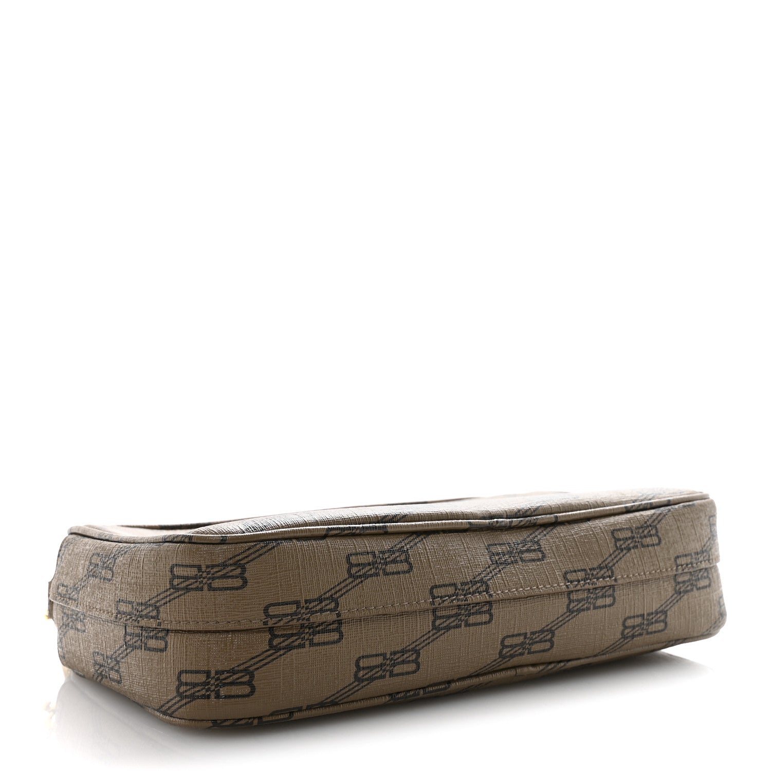 Balenciaga Coated Canvas BB Monogram Medium Signature Camera Bag Beige Brown 4 of 12