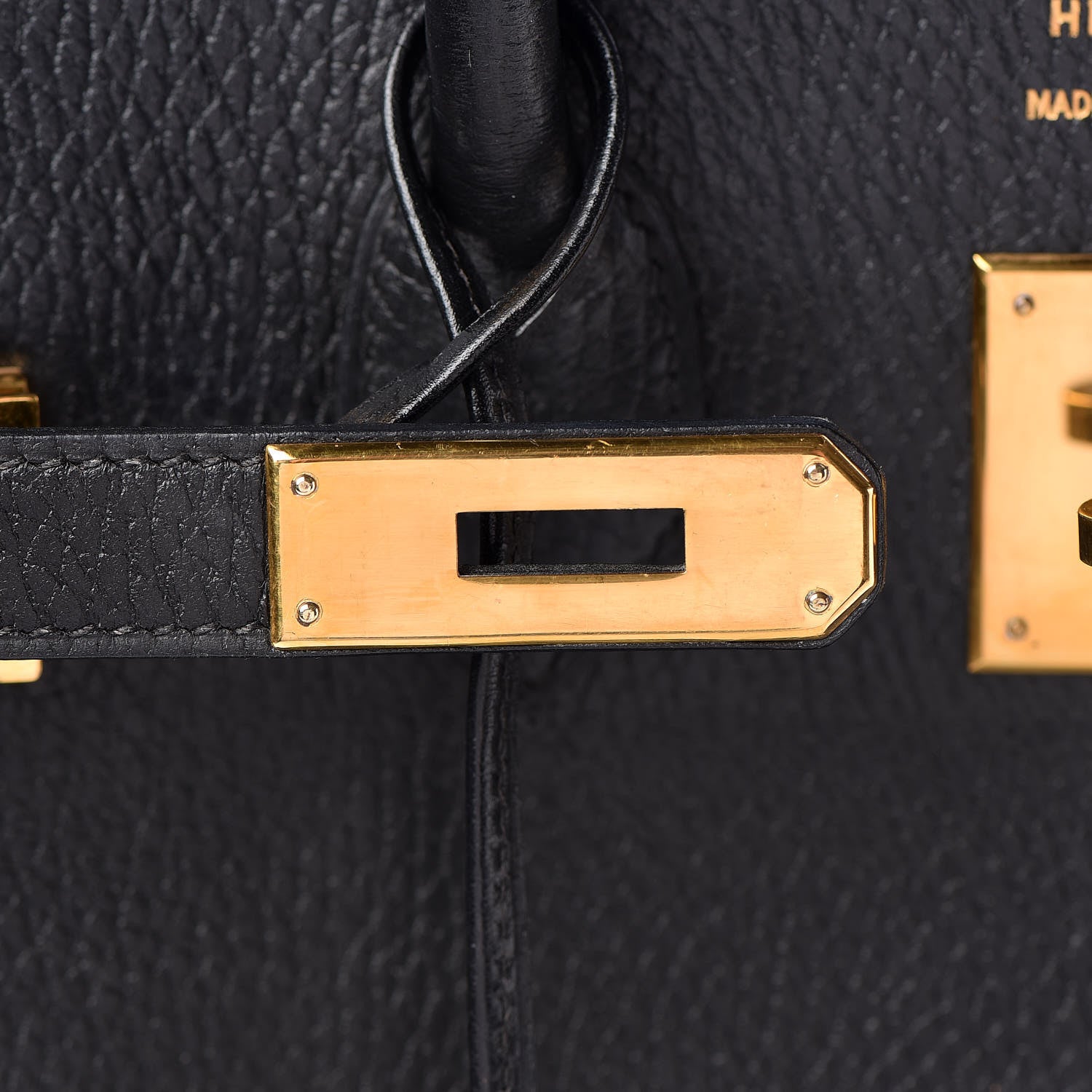 Hermes Ardennes HAC Birkin 32 Black 30 of 34