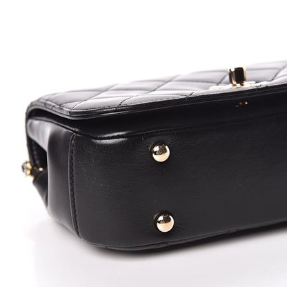 Chanel Lambskin Mini Carry Chic Flap Black 8 of 12