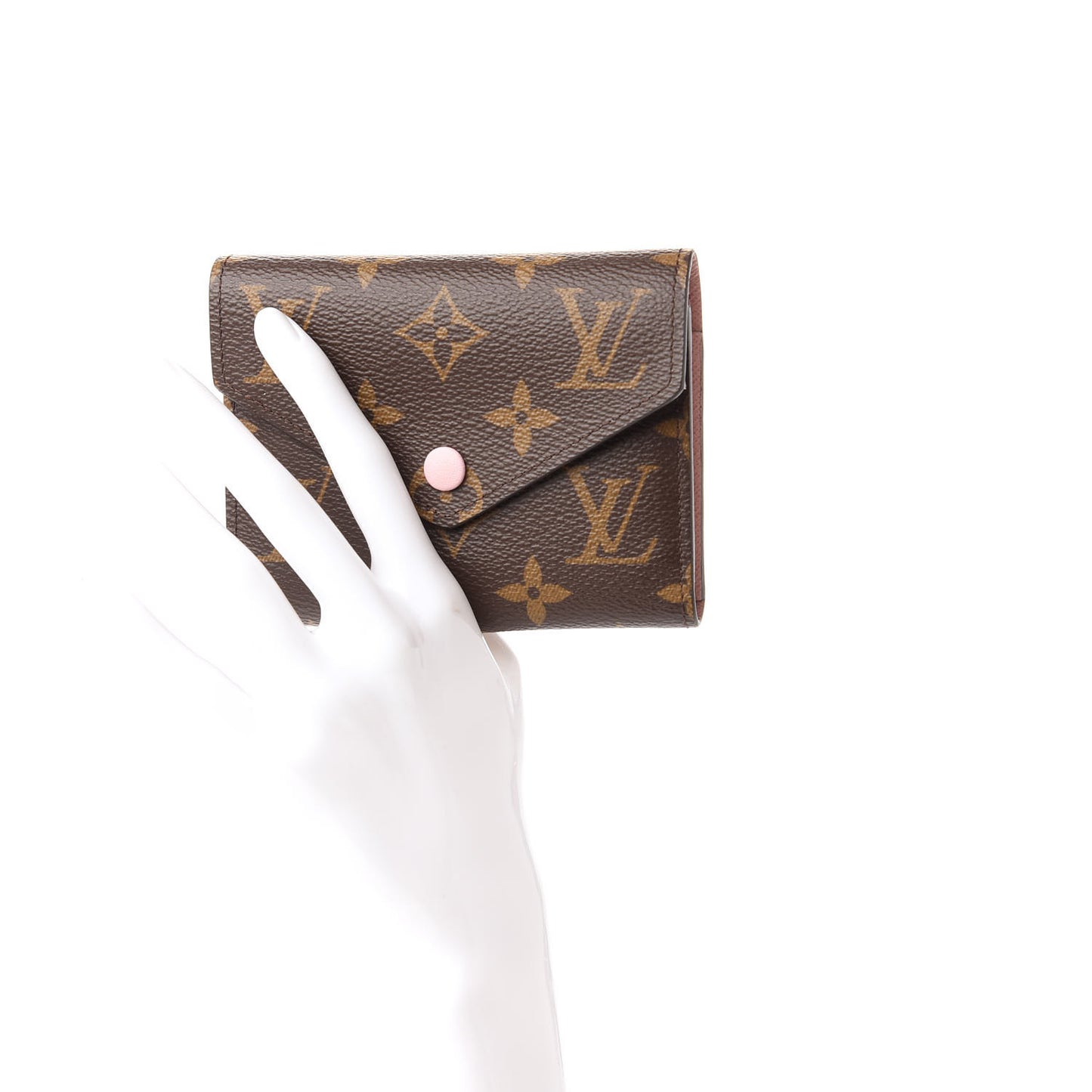 Monogram Victorine Wallet Rose Ballerine