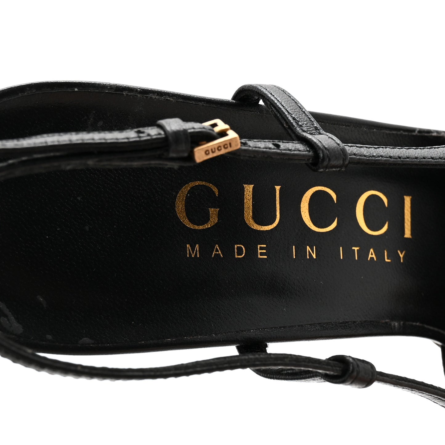 Calfskin Slingback Pumps 38 Black