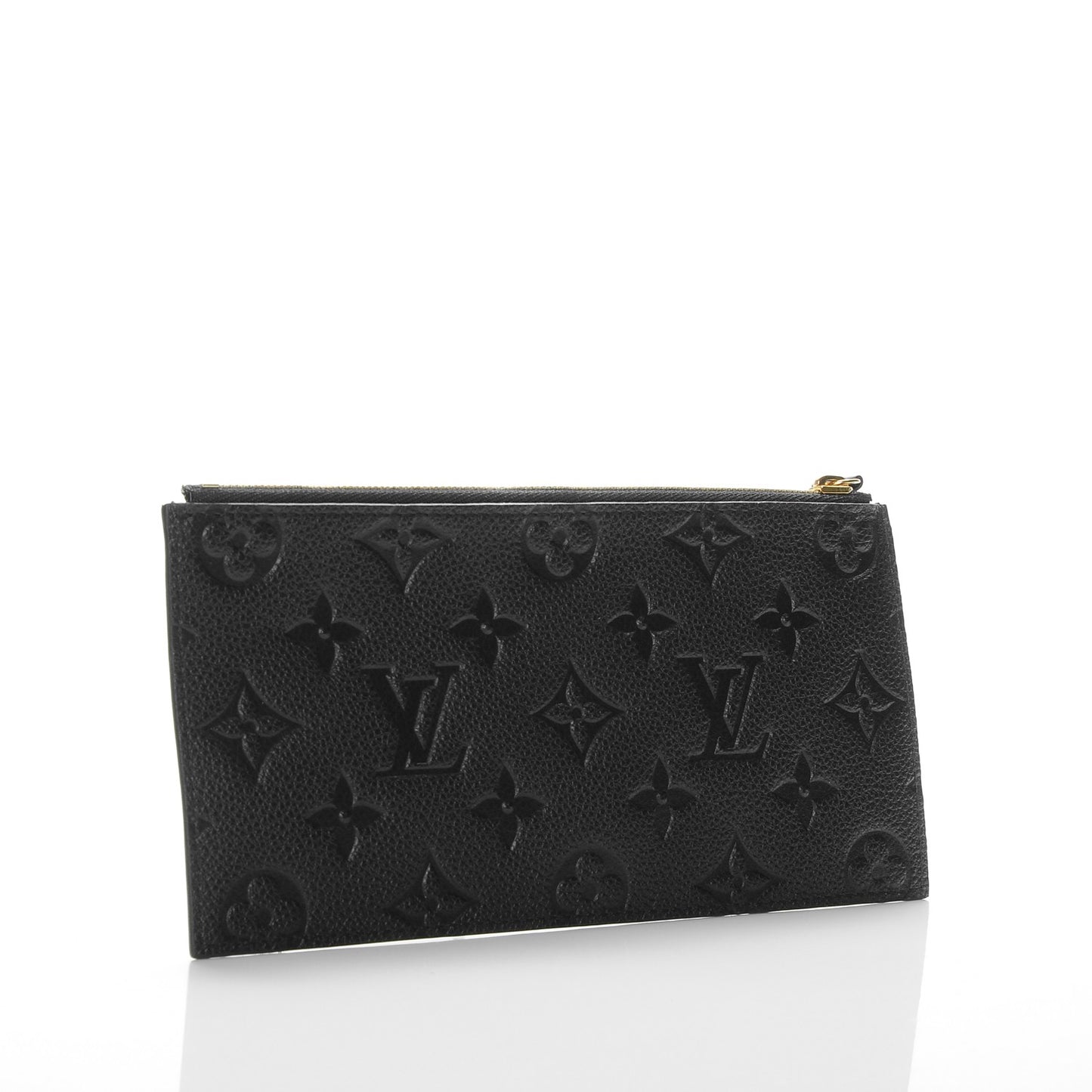Empreinte Felicie Chain Wallet Zippered Insert Black