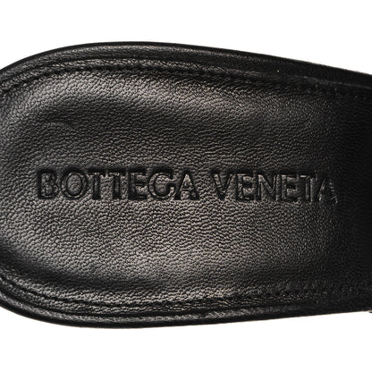 Bottega Veneta Nappa Quilted Rubber Lido Mule Sandals 38 Black 8 of 8