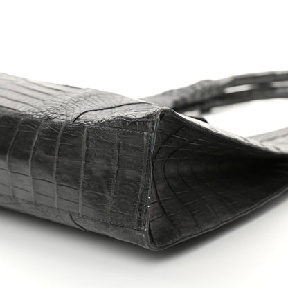 Nancy Gonzalez Crocodile Shoulder Bag Gray 9 of 9