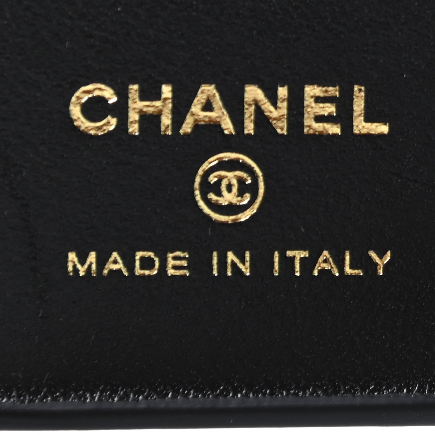 Chanel Lambskin Quilted Camellia Bow iPhone XII Pro Holder With Chain Black 4 of 6
