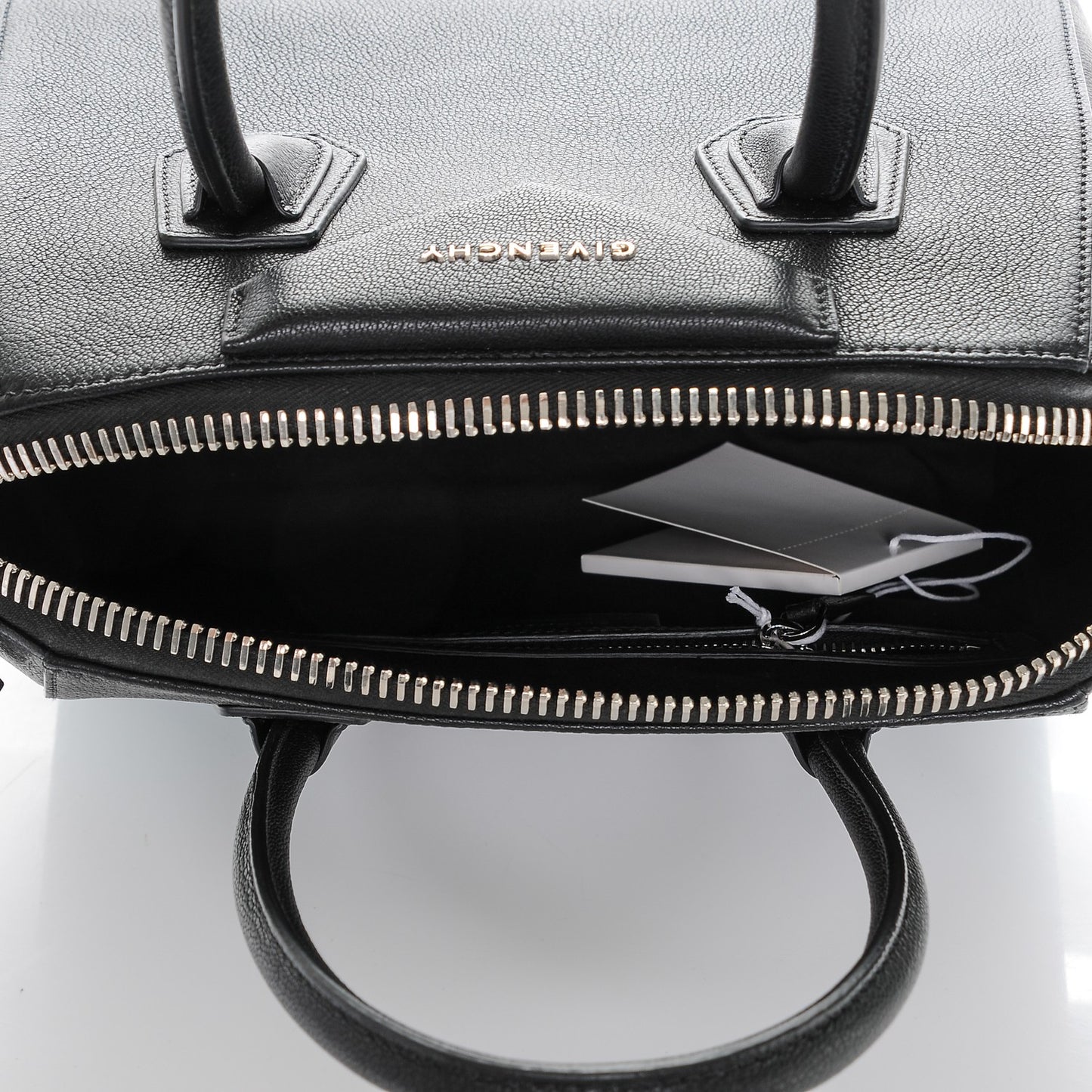 Sugar Goatskin Small Antigona Black