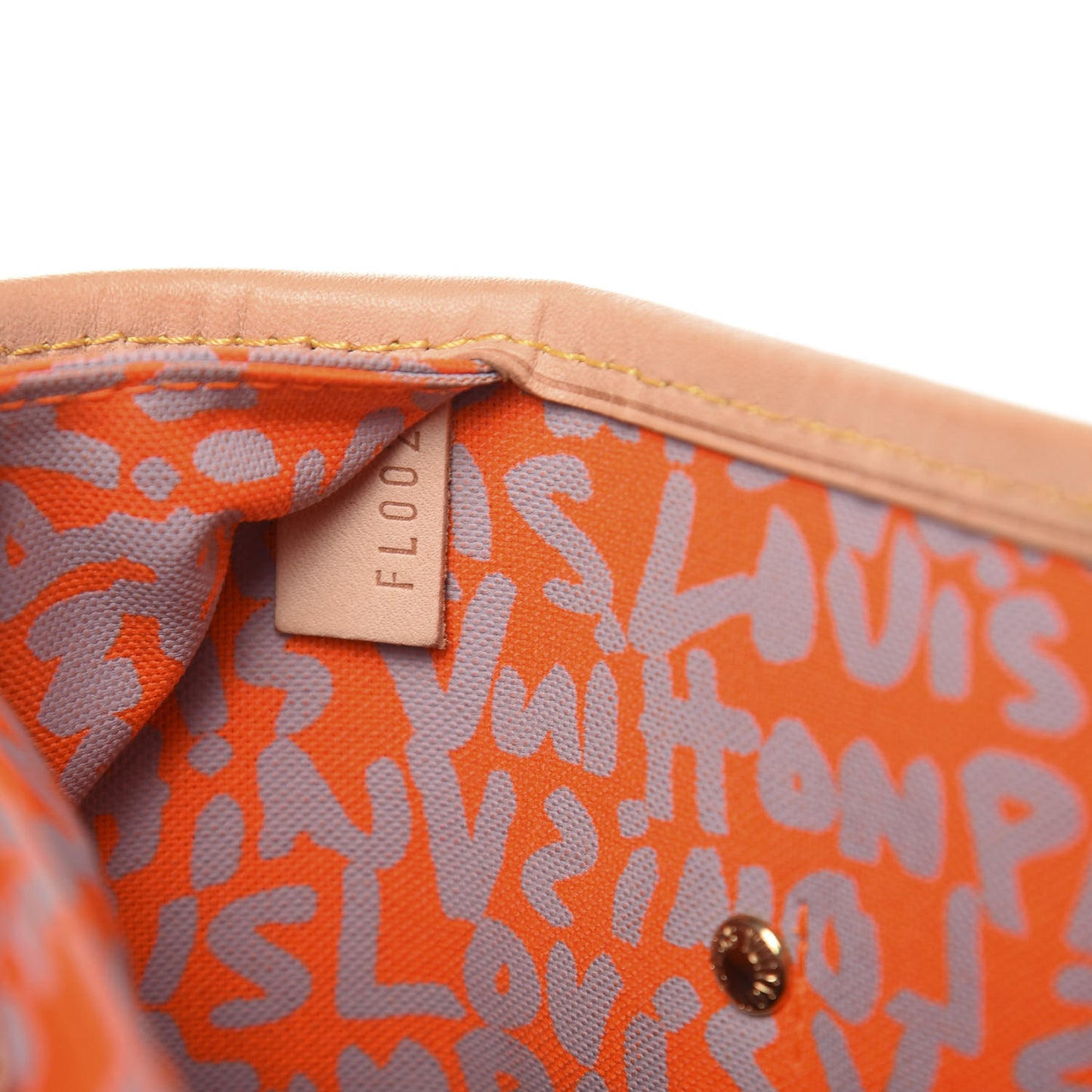 Monogram Graffiti Neverfull GM Orange