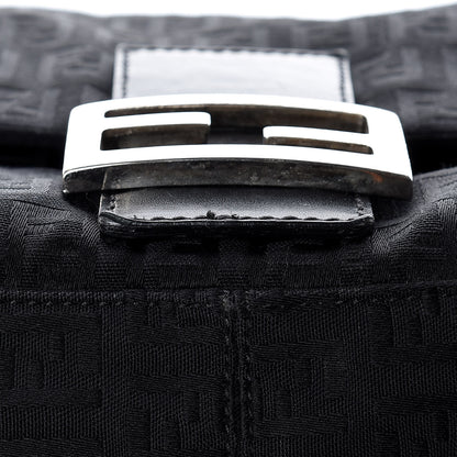 Fendi Zucchino Forever Mama Baguette Black 10 of 16