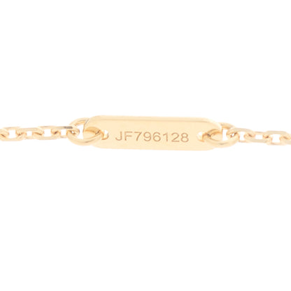 Van Cleef & Arpels 18K Yellow Gold Mother of Pearl Sweet Alhambra Pendant Necklace 4 of 6