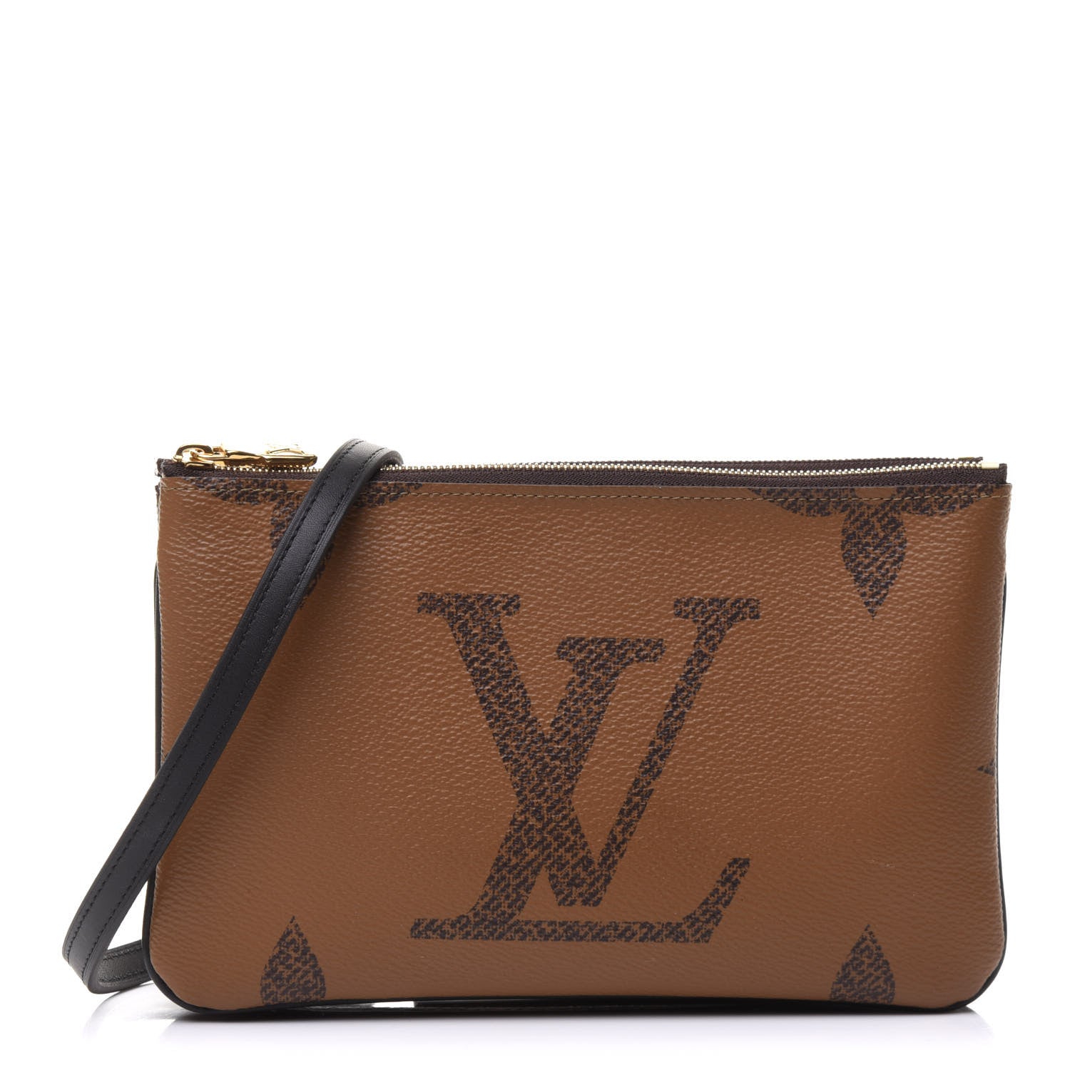 Louis Vuitton Reverse Monogram Giant Double Zip Pochette 1 of 9