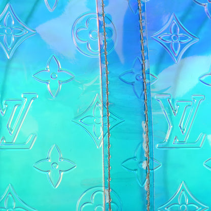 Louis Vuitton PVC Monogram Keepall Bandouliere 50 Iridescent Prism 15 of 16