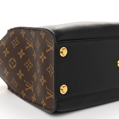 Louis Vuitton Calfskin Monogram On My Side Black 8 of 9