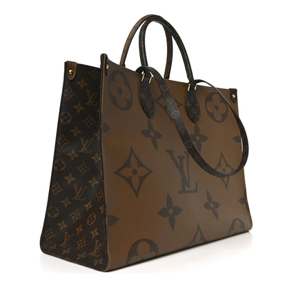Louis Vuitton Reverse Monogram Giant Onthego GM 3 of 9