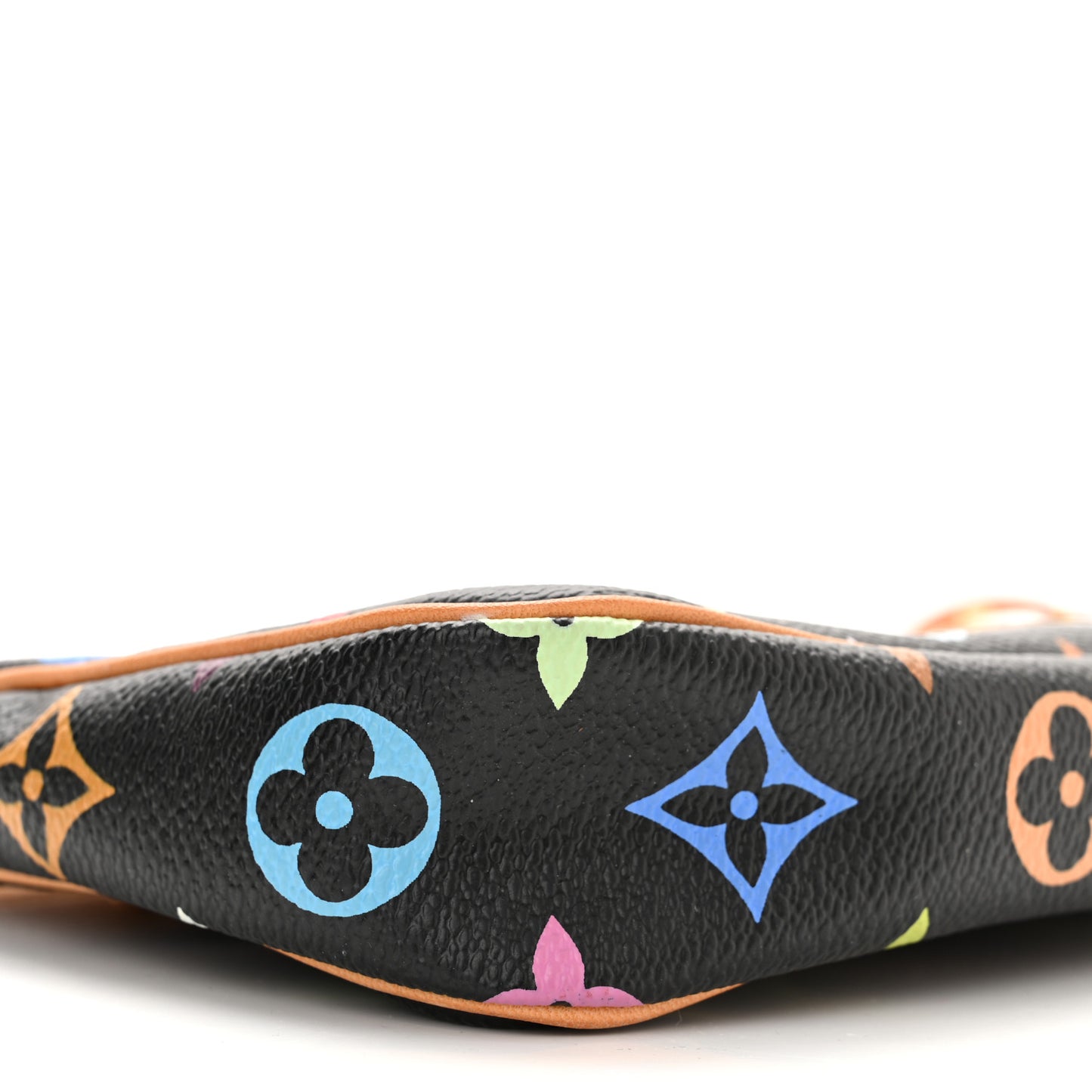 Monogram Multicolor Pochette Accessories Black