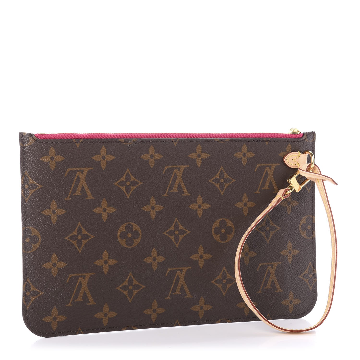 Louis Vuitton Monogram Neverfull MM GM Pochette Pivoine 3 of 9