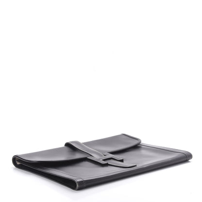 Hermes Box Jige GM Clutch Black 4 of 11