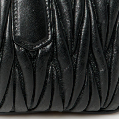 Miu Miu Nappa Matelasse Large Arcadie Top Handle Bag Black 11 of 11