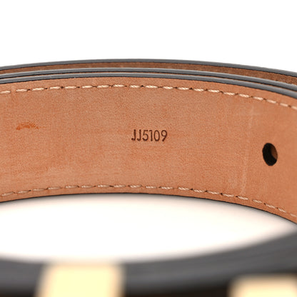 Louis Vuitton Mini Monogram 25mm LV Initiales Belt 95 38 5 of 7
