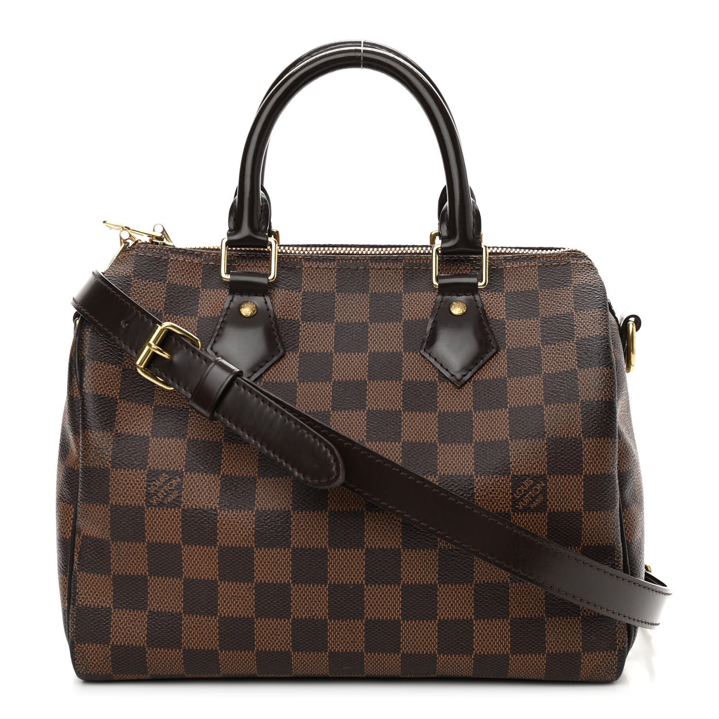Damier Ebene Speedy Bandouliere 25
