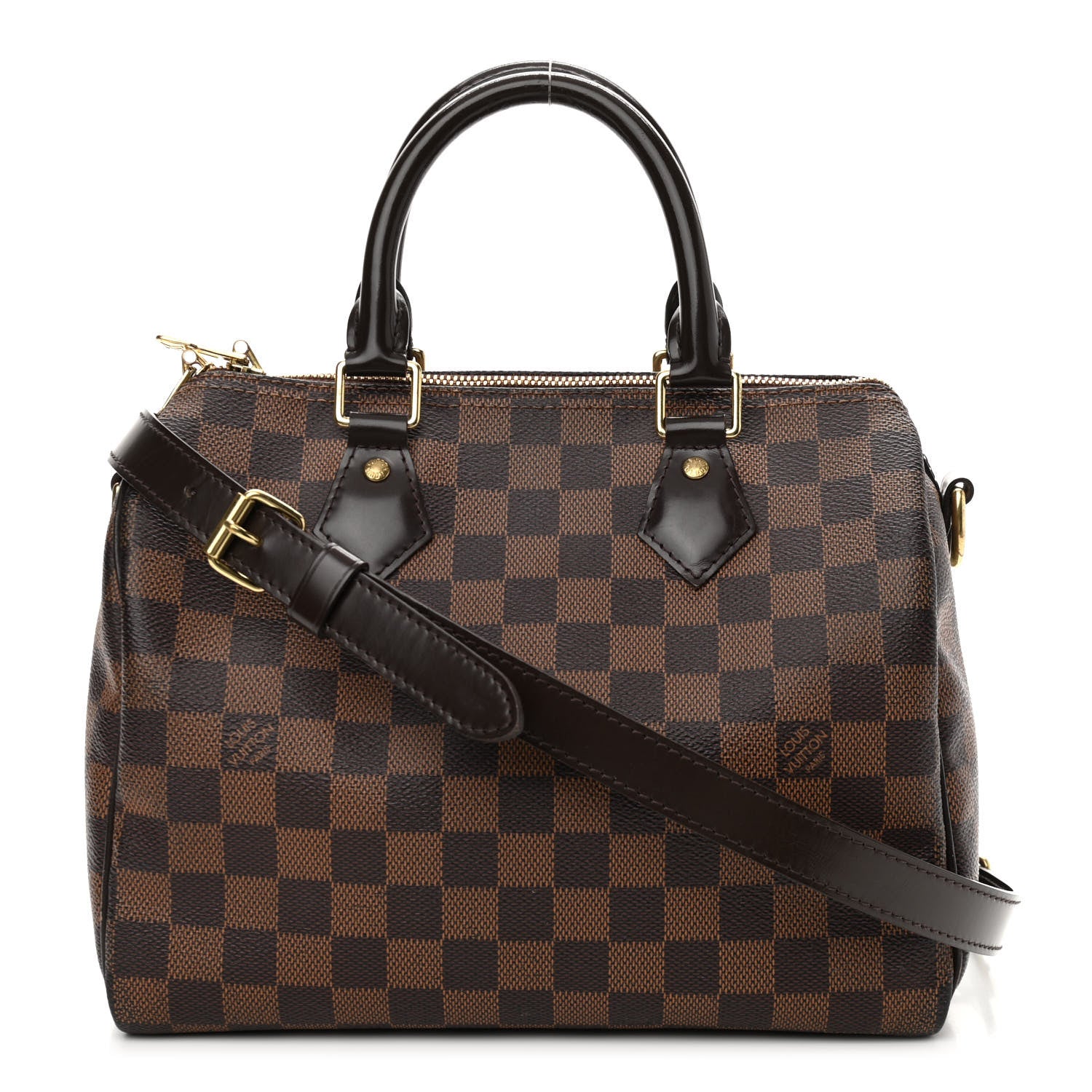 Louis Vuitton Damier Ebene Speedy Bandouliere 25 1 of 11