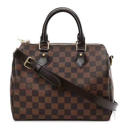 Louis Vuitton Damier Ebene Speedy Bandouliere 25 1 of 11