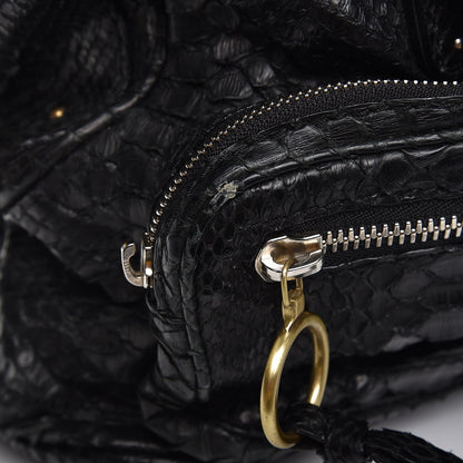 Chloe Python Large Betty Shoulder Bag Black 11 of 11