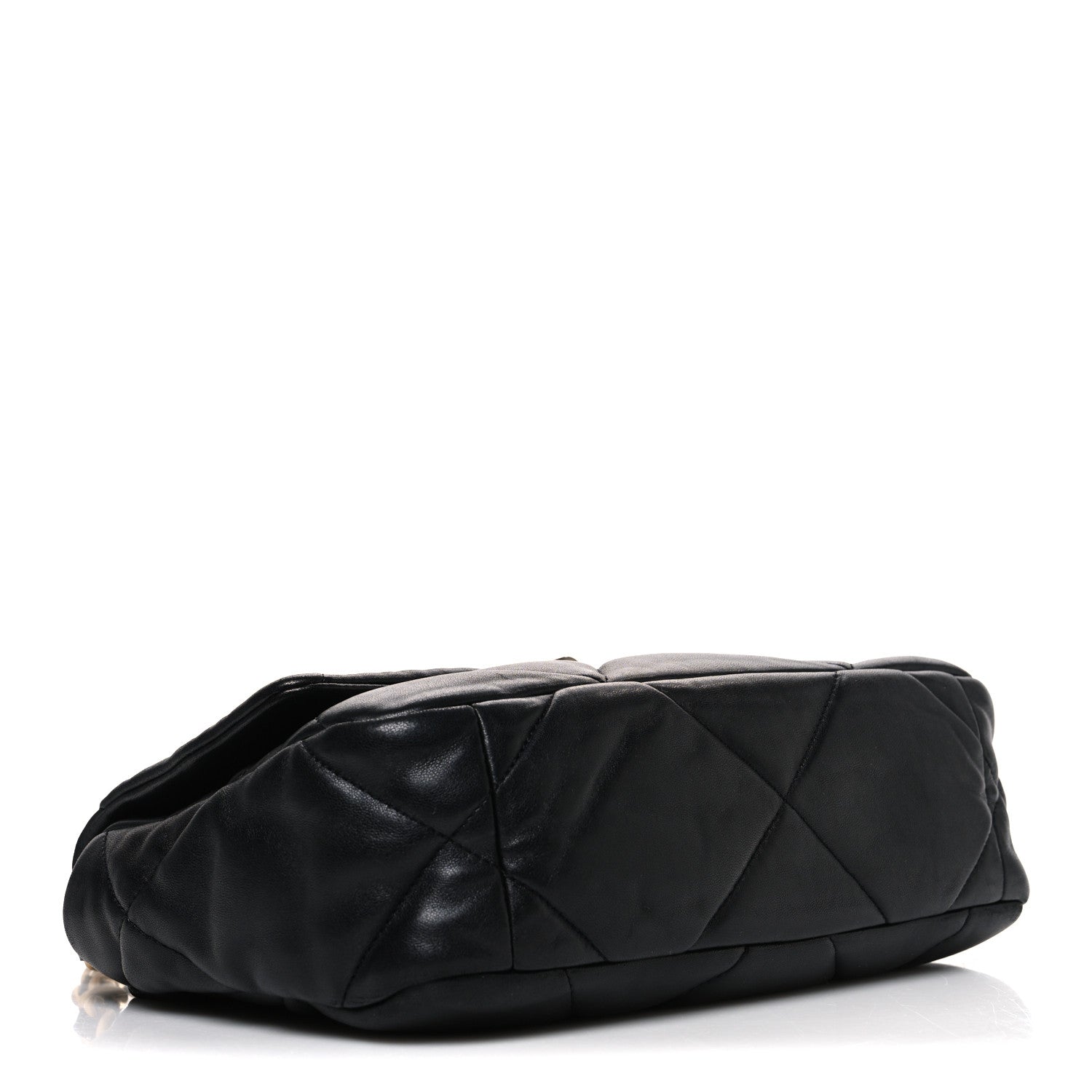 Chanel Lambskin Quilted Medium Chanel 19 Flap Black 4 of 10