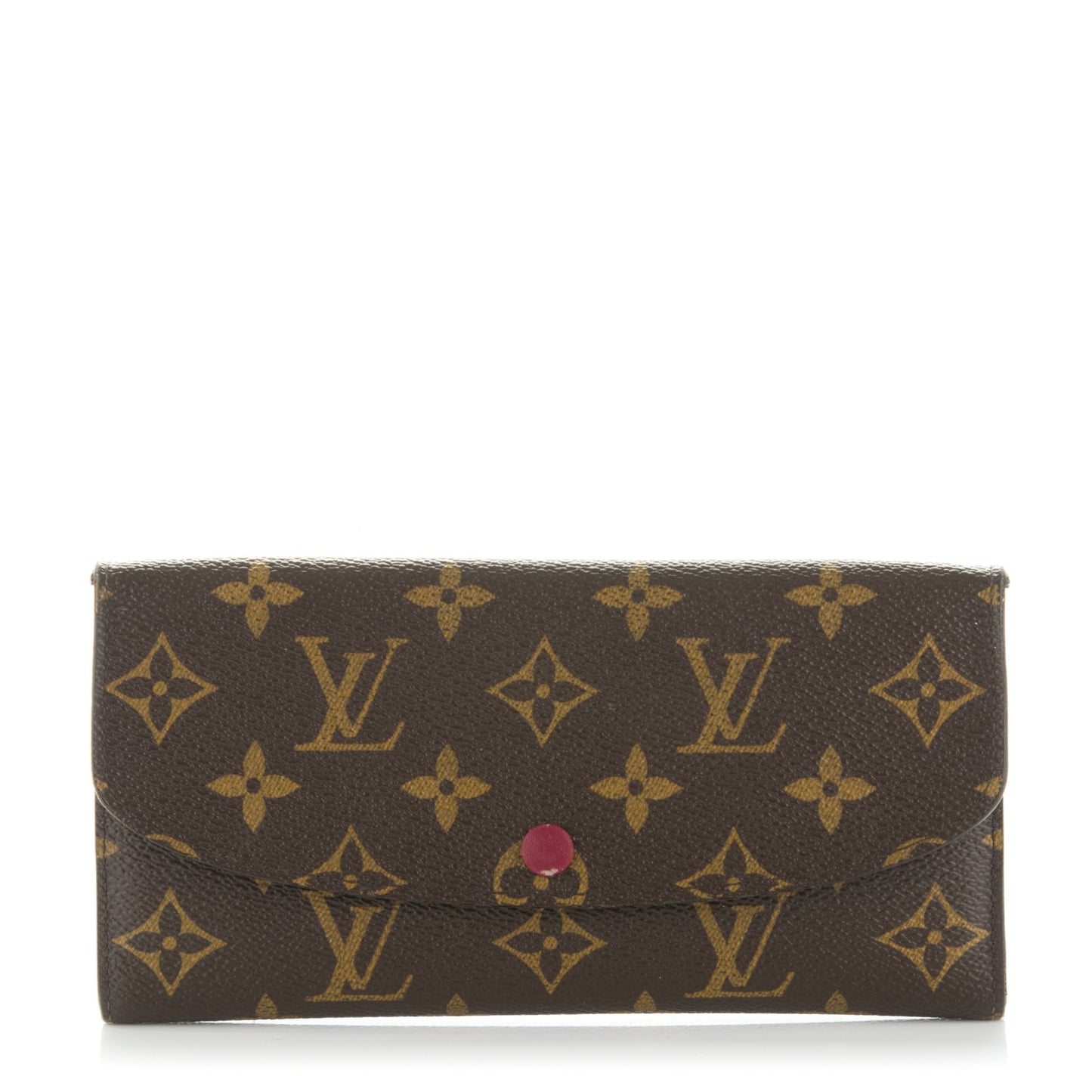 Monogram Emilie Wallet Fuchsia