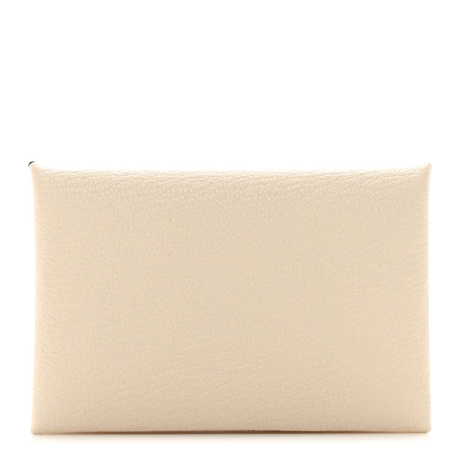 Hermes Chevre Mysore Verso Calvi Card Case Nata Quebracho 1 of 7