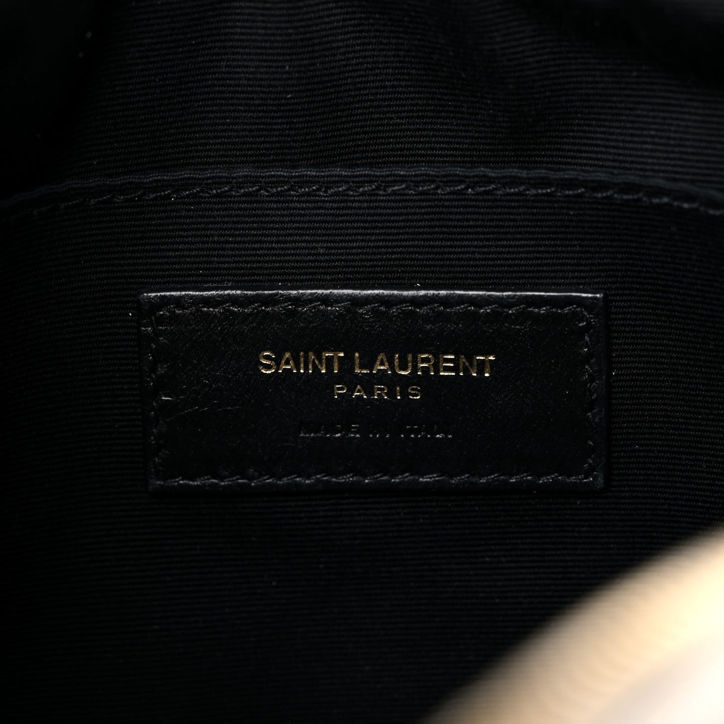 Calfskin Matelasse Monogram Lou Camera Bag Crema Soft