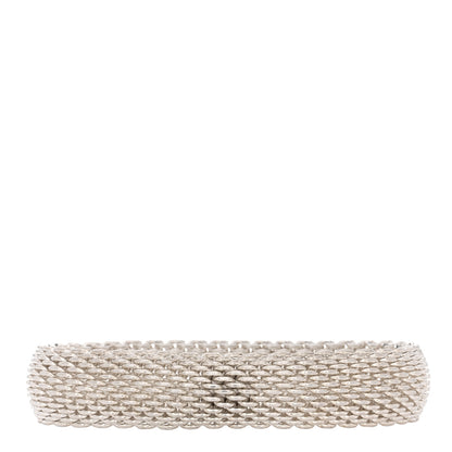 Tiffany Sterling Silver Somerset Mesh Bracelet 2 of 3