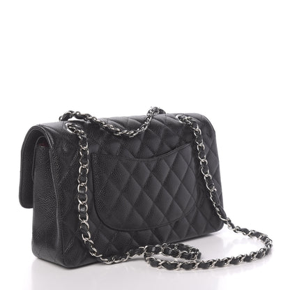 Chanel Caviar Quilted Medium Double Flap Black 4 of 12