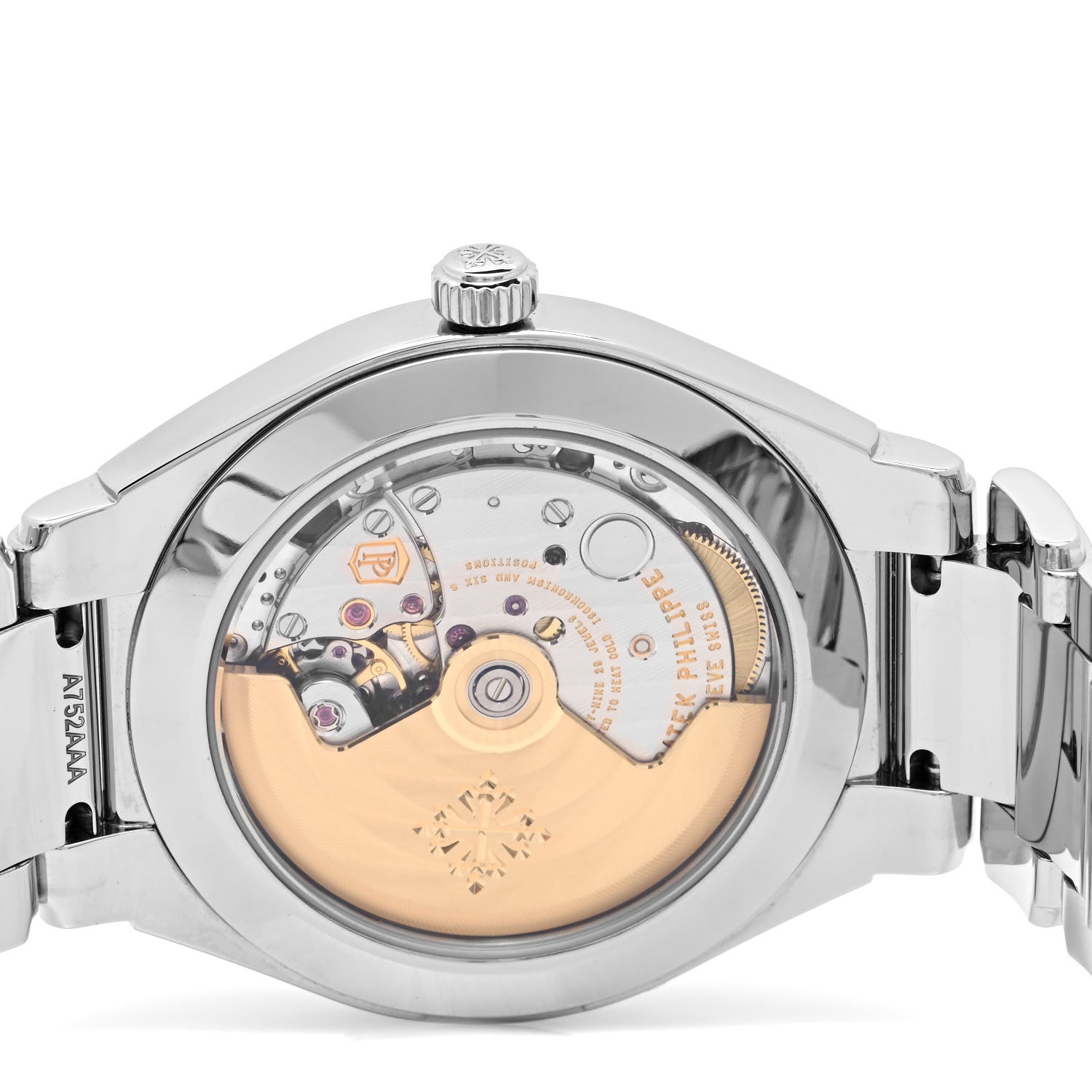 Patek Philippe Stainless Steel Diamond 36mm Twenty-4 Automatic Watch Grey 7300/1200A-010 4 of 5